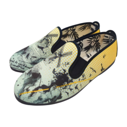 Kiruz Javer Zapatilla de Lona de algodon tipo kunfu edicion limitada del quijote.