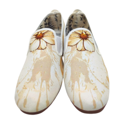 Kiruz Zapatillas kung fu camping de lona con cierres elásticos y suela de caucho flexible y ligera.