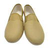Zapatillas Verano Mujer de loneta con cuña Baja. Mocasin Kung Fu Gomas Elasticas