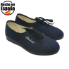 Zapatilla Deportiva fabricada en España  Aerobic Lona Mujer Cuña. Ajuste en cordón en Empeine Piso Goma Antidelizante.