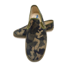 Zapatilla de lona para hombre color militar tipo old money