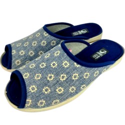 Zapatillas Javer para Mujer de Casa con Puntera Abierta para Verano