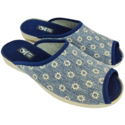 Zapatillas Javer para Mujer de Casa con Puntera Abierta para Verano