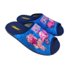 Zapatilla de casa para mujer  de verano con puntera abierta de motocicleta.