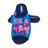 Zapatilla de casa para mujer  de verano con puntera abierta de motocicleta.