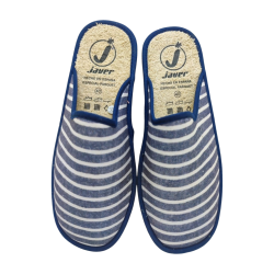 Zapatillas de casa para hombre de verano con puntera cerrada ,especial para parquet y suela antideslizante.