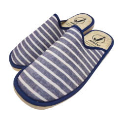 Zapatillas de casa para hombre de verano con puntera cerrada ,especial para parquet y suela antideslizante.