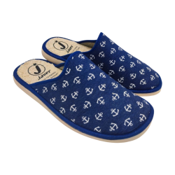 Zapatillas de casa para hombre de verano con puntera cerrada ,especial para parquet y suela antideslizante.