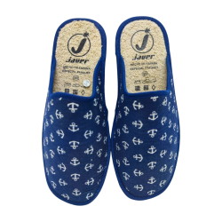 Zapatillas de casa para hombre de verano con puntera cerrada ,especial para parquet y suela antideslizante.