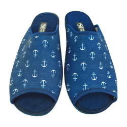Zapatillas de casa para hombre de lona para el verano Marca Javer con Suela Antideslizante , fabricadas en España